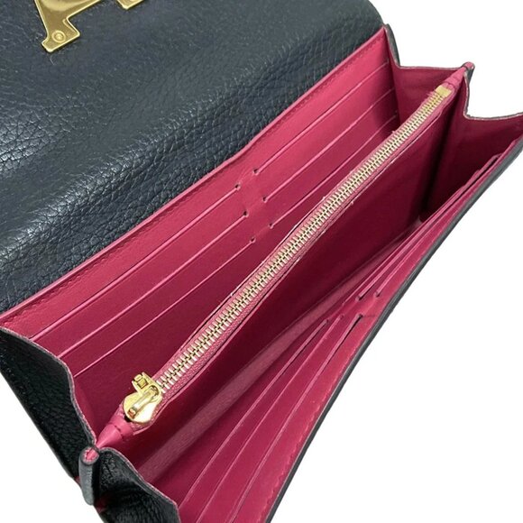 Auth LOUIS VUITTON Portefeuille Capsine M61248 Noir Capucines - MI2135 - Picture 4 of 13